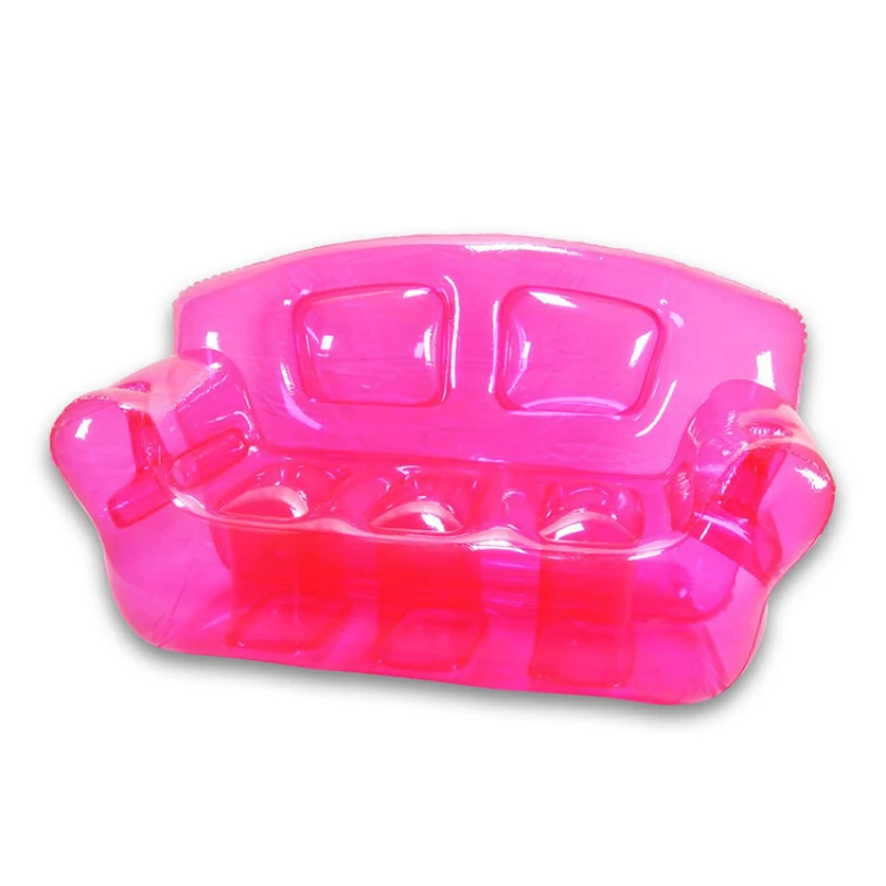 

Thicken Pvc Transparent Internet stars inflatable sofa
