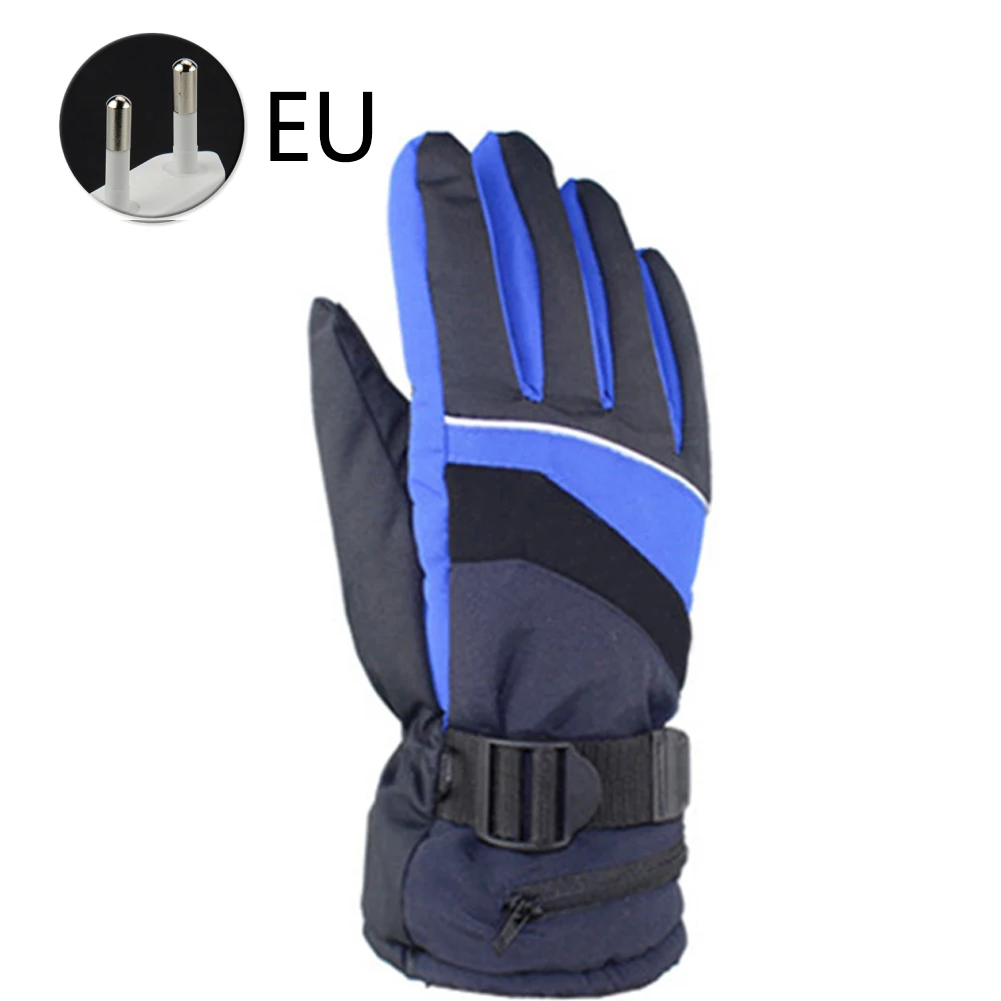

Women Men Waterproof Electric Heating Gloves Sports Climbing Practical Cycling Safe USB Charging Skiing Warm Thermostat Winter