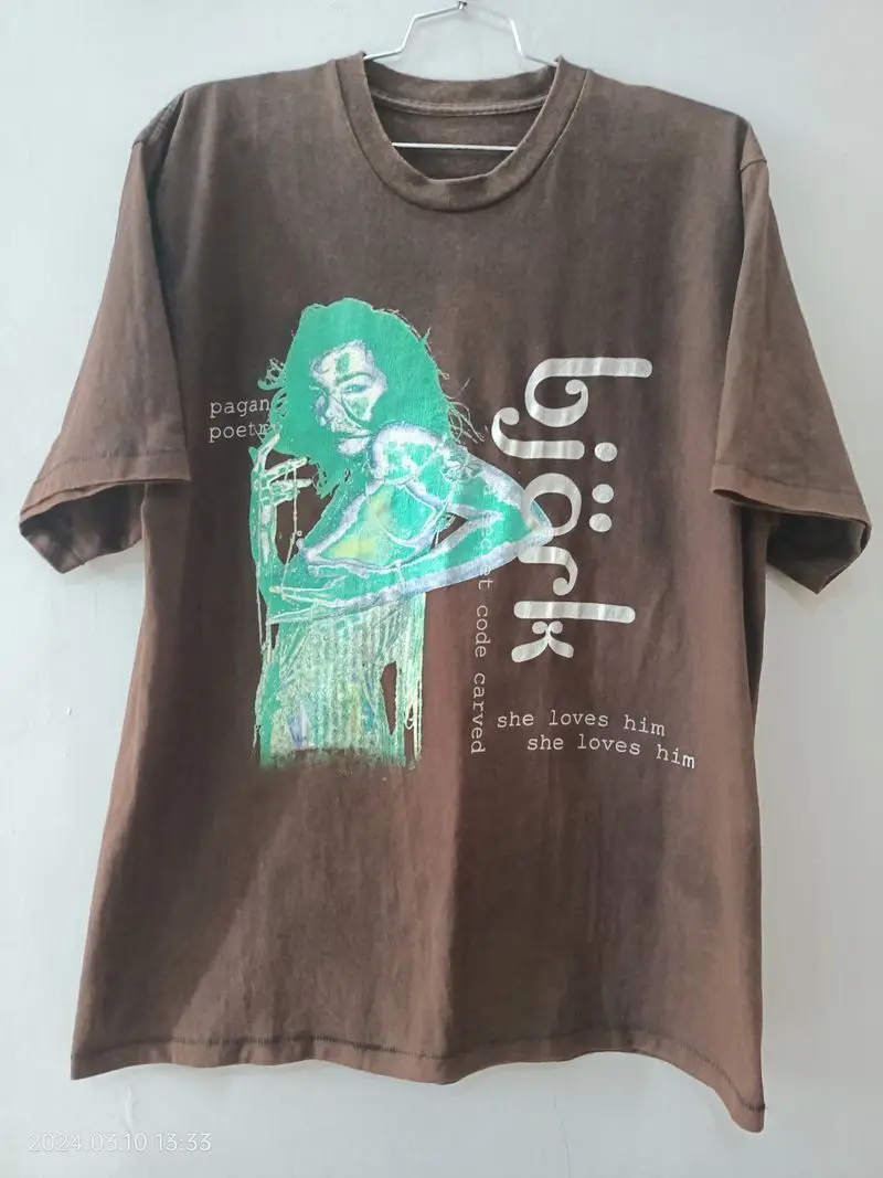 Футболка Bjork для языческой поэзии KH4001