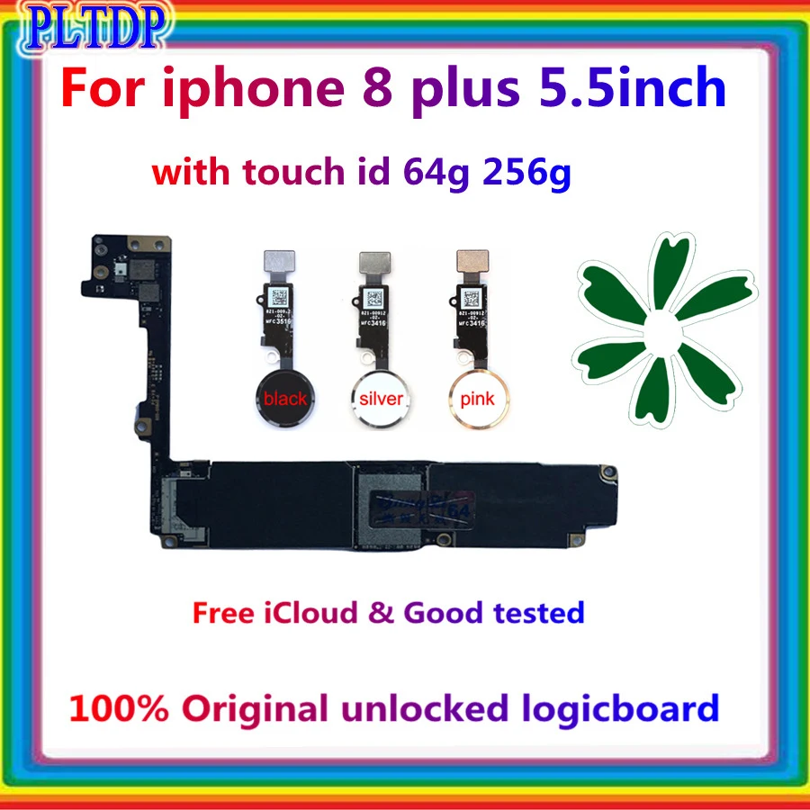 Поддержка обновления и 4G LTE для iphone 8 / Plus P материнская плата с/без Touch ID