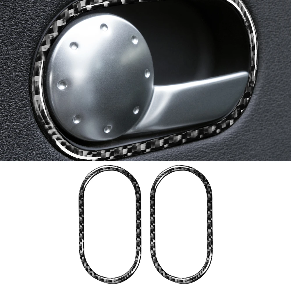

Door Handle Decoration Cover Trim Sticker for Audi TT 8N 2001 2002 2003 2004 2005 2006 Car Interior Accessories Carbon Fiber