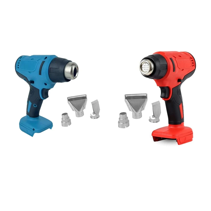 

Cordless Handheld Hot Air-Gun With 2 Nozzles Temperature Adjustable Electric Heat-Gun For Makita 18V Battery