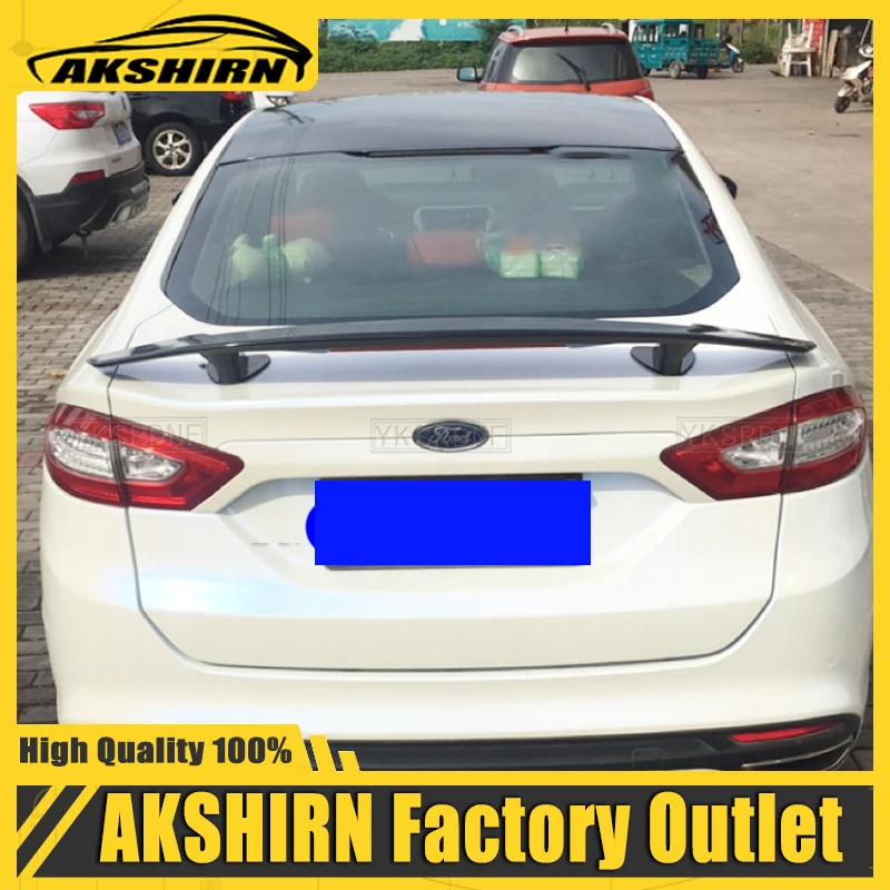

General Purpose Car Styling For Ford Mondeo 2013 - 2017 ABS Plastic Unpainted Color Rear Spoiler Rear Trunk Wing Car Accessories