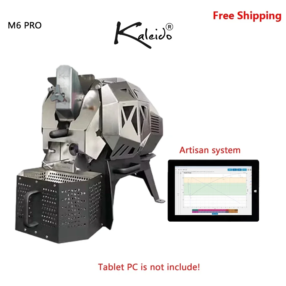 Фото KALEIDO Sniper M6 PRO кофеварка 200-600 г электрическая машина для обжарки кофе для коммерческого использования горячий воздух обновленная бесплатная доставка №4