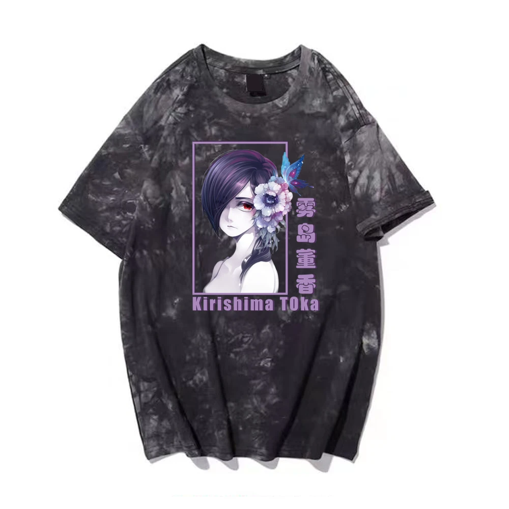 

Tokyo Ghoul Gift Tops Funny Kirishima Toka Anime Tshirt Men Summer T Shirt Unisex Streetwear T-Shirt