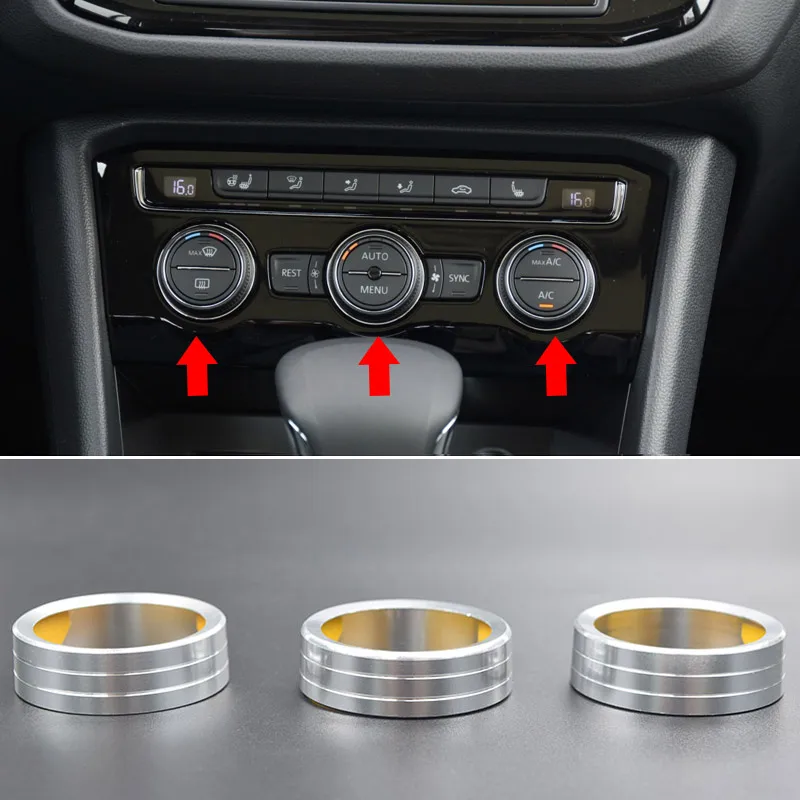 

Vtear для Volkswagen VW Tiguan тигуан 2020 2019 2018 ручка кондиционера декоративная крышка молдинги для интерьера ремонт аксессуары автомобильные товары