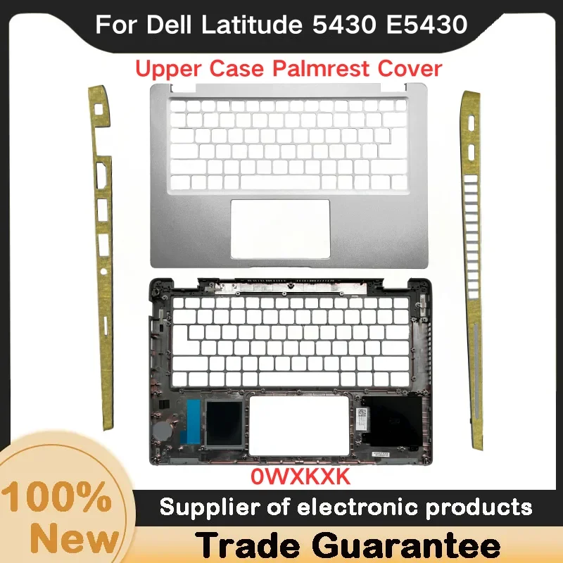 Новый чехол для Dell Latitude 5430 E5430 серебристый корпус C упор рук верхняя крышка
