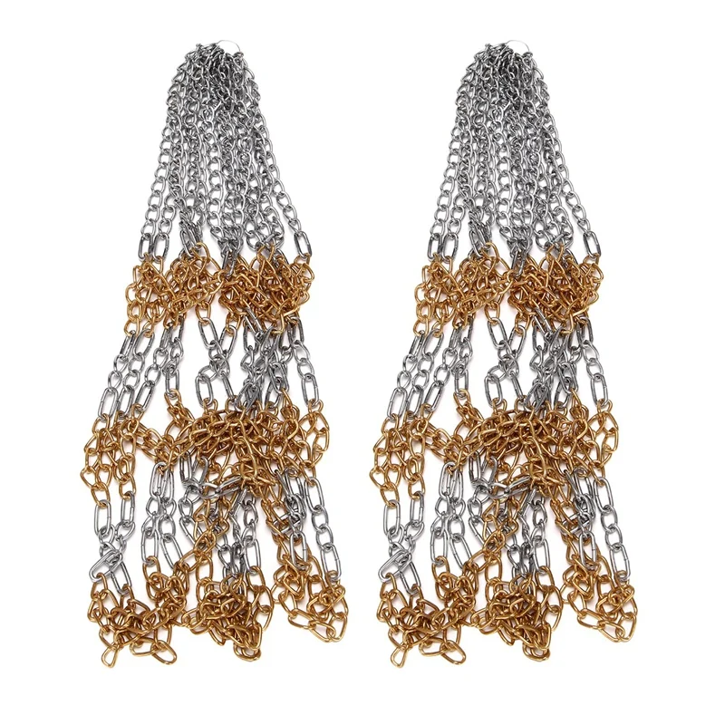 

2X Basketball Classic Sport Steel Chain Basketball Net Outdoor Galvanized Steel Chain Durable Basketball Target Net