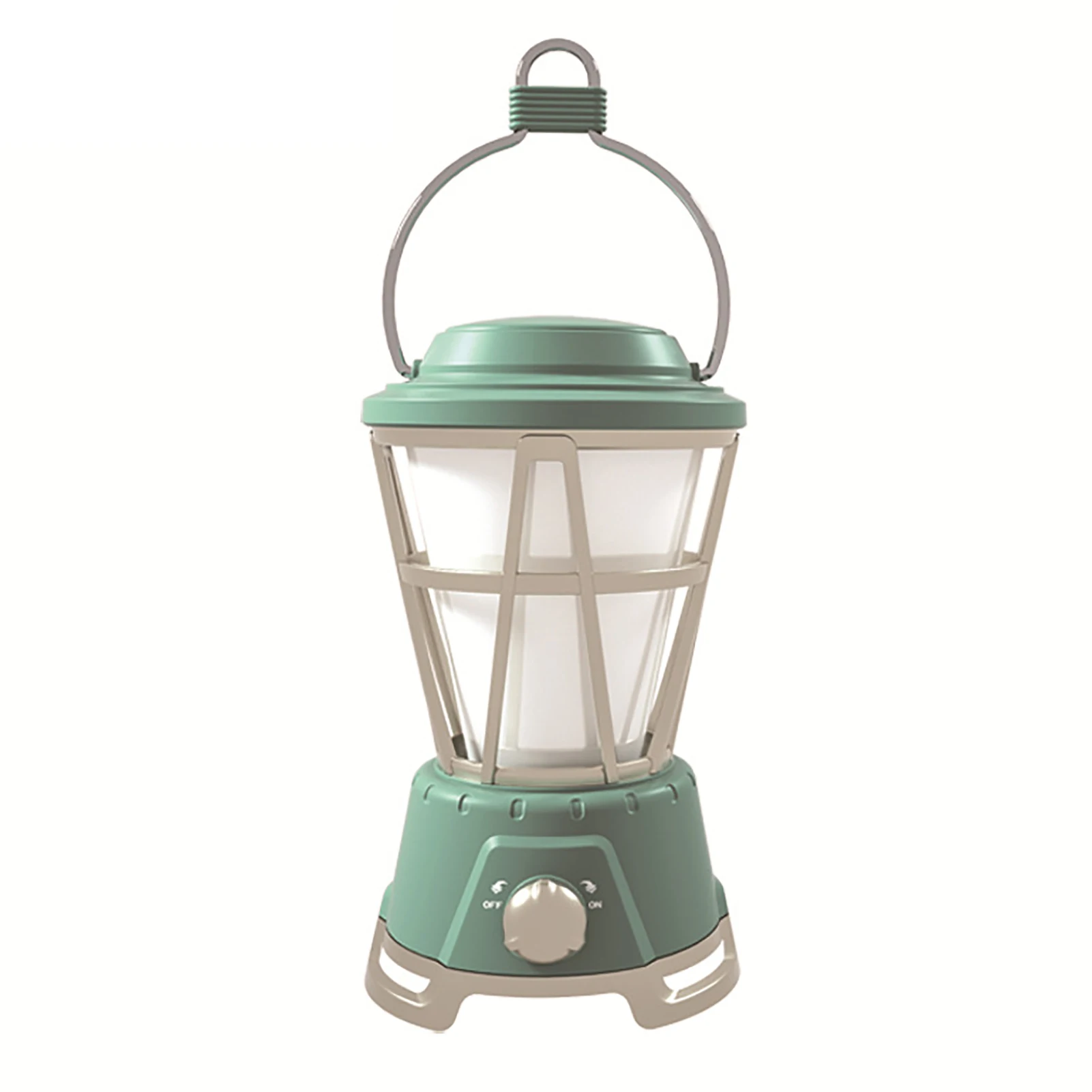 

Vintage Camping Lantern LED Lamp With Handle For Outdoor Camping RGB Bedside Lamp With Dimmable Colour For Indoor And Outdoor