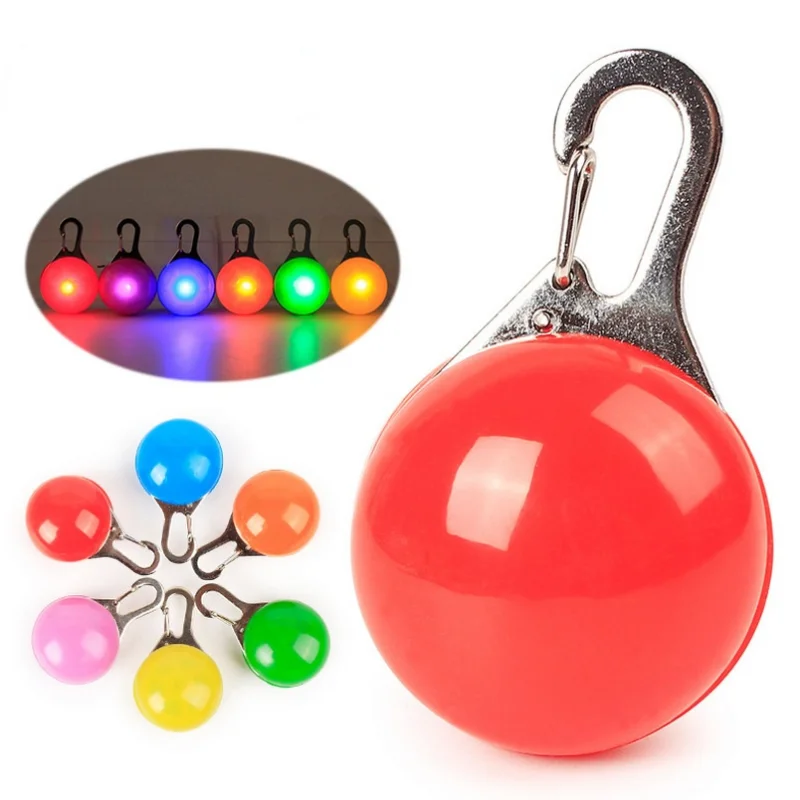 

Led Pet Light Pendant Dog Tag Led Night Flashing Light Pendant Pet Supplie Dog Collar Pendant Dog Collar Dog Light Night Safety