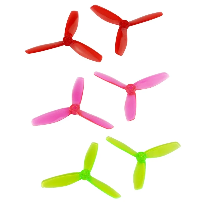 

N58E 10Pairs 5045 5x4.5x3 Tri-Blade Propellers 3-Blade Propellers CW CCW for FPV Racing Multicopter Quadcopter Spare Part