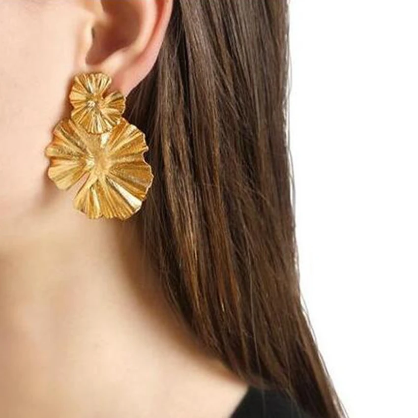 

DiLiCa Ethnic Women's Earrings for Women Vintage Alloy Painting Charming Drop Earrings Statement Earring Dangle Party Jewelry