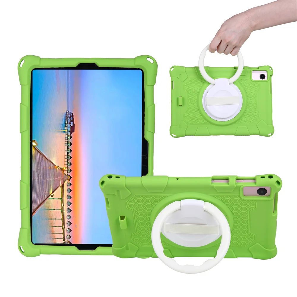 

360 Degree Rotating Case For Samsung Galaxy Tab A7 10.4 2020 SM-T500 T500 SM-T505 T505 Kids Children Safe Stand Tablet Cover