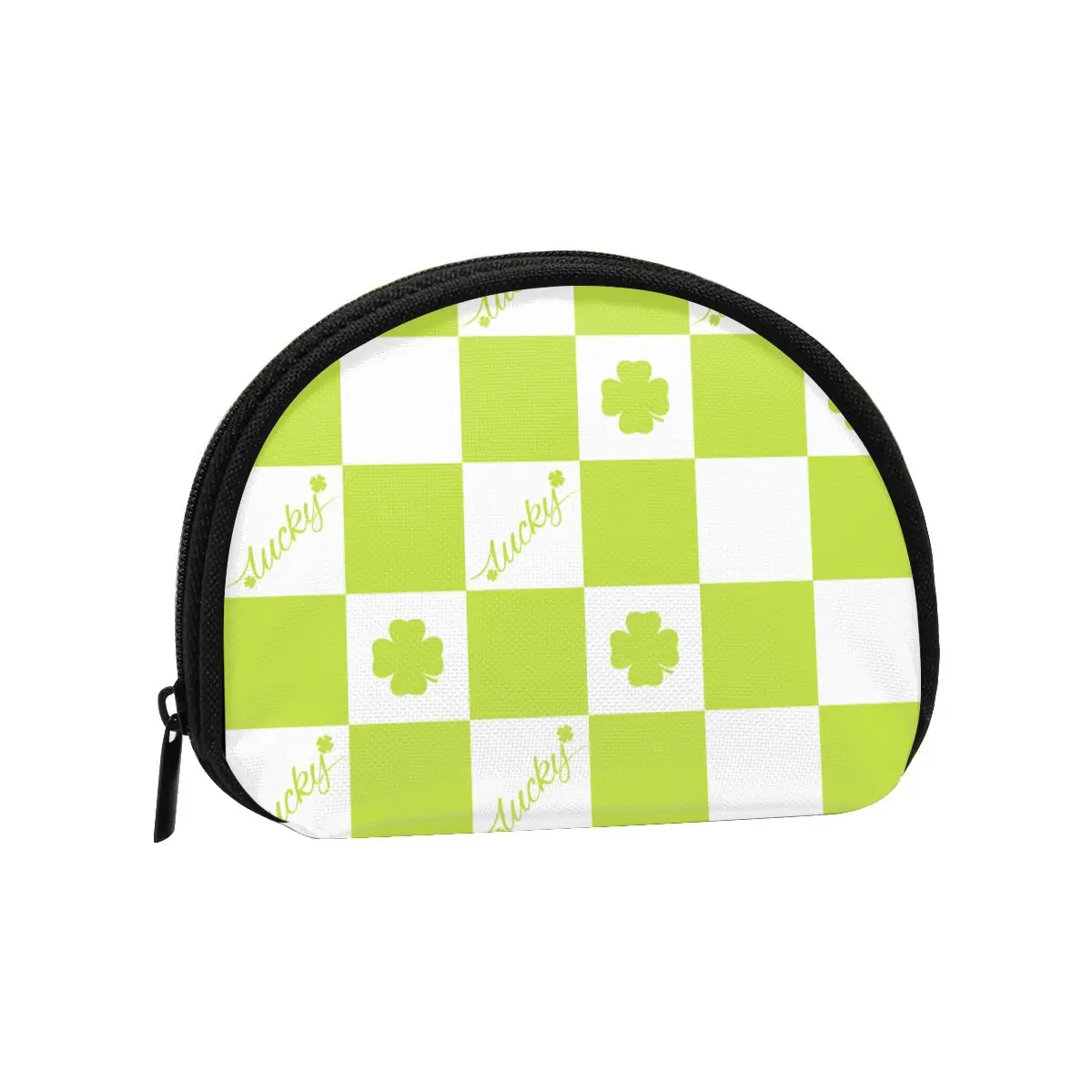 

Симпатичный короткий кошелек, Женский винтажный Кошелек для монет, женский маленький кошелек для мелочи в виде клевера