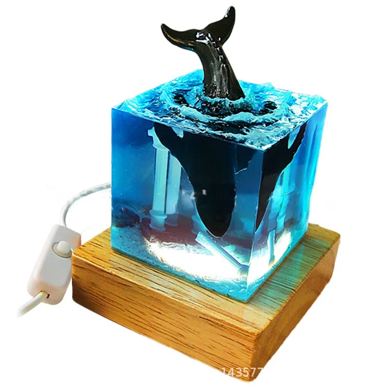 Креативный домашний декор морские животные Акула дайвер украшение рыба океан