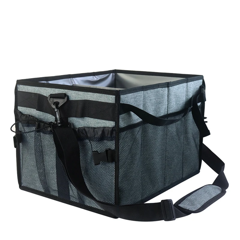 

BBQ Tool Storage Bag Outdoor Foldable Travel Storage Bag BBQ Storage Rack
