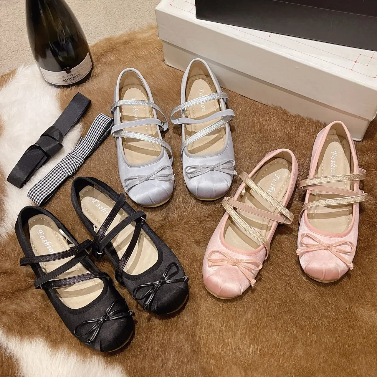 

Женские французские туфли на плоской подошве, новинка весны 2023, Туфли Мэри Джейн с закрытым носком, мягкая подошва, одна универсальная обувь для балета и танцев, женская обувь