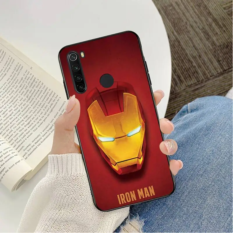 Чехол для телефона с изображением Железного человека Huawei G7 G8 P7 P8 P9 P10 P20 P30 Lite Mini Pro P