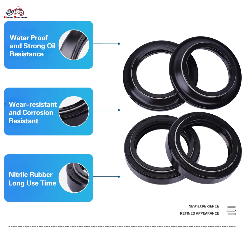 

33x45x8/10.5 Motorcycle Front Fork Oil Seal 33 45 Dust Cover For SUZUKI TS185 TS 185 1980-2015 BURGMAN 125 2005 51153-03H00-000