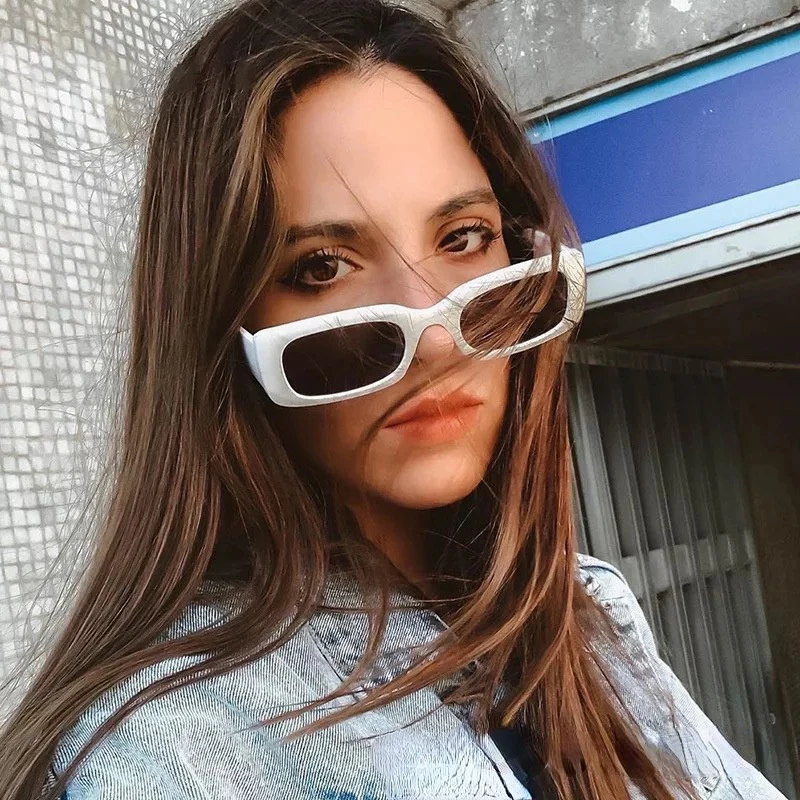 

Luxury Fashion Small Square Vintage Cycling Sunglasses Unisex Cycling Equipment Polarized Sun Glasses Rectangle Eyewear UV400