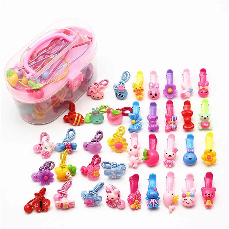 

20/40 шт., Детские эластичные ленты для волос