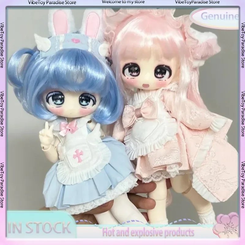 Фото Новинка в наличии: Серия Sweet Velvet Window Display Series Three In Six Bjd Blind Box – подвижная кукла, милая, модная, настольное украшение, подарок. №1