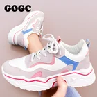 Кроссовки GOGC женские, толстая Вулканизированная подошва, круглый носок, дышащие, для отдыха