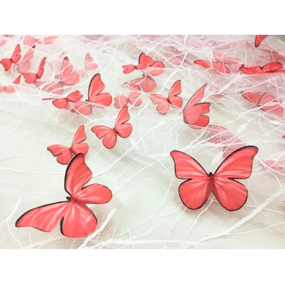 Сетчатая марлевая ткань с узором бабочки цветочная прозрачная сетка для