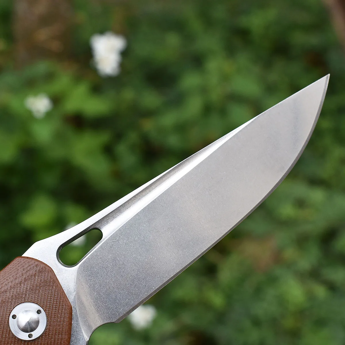 Фото M390 Сталь G10 Ручка Шарикоподшипник Карманный Складной Нож Кемпинг Охота Открытый Выживание EDC Спасательный Инструмент Джунгли Резак №4