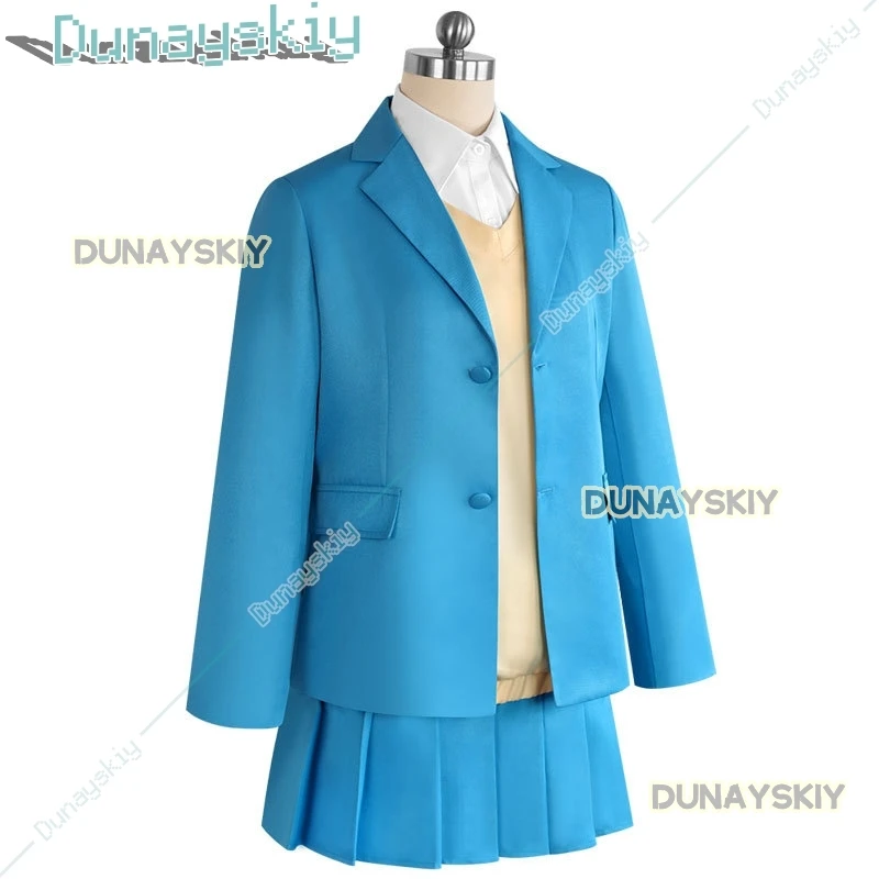 Аниме Blue Box Chinatsu Kano Косплей Костюм Парик Школьная форма Юбка Ao No Hako Hina Chono Хэллоуин