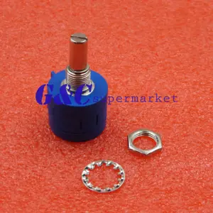3590S-2-202L 2K Ohm Rotary Wirewound Precision Potentiometer Pot 10 Turn diy electronics