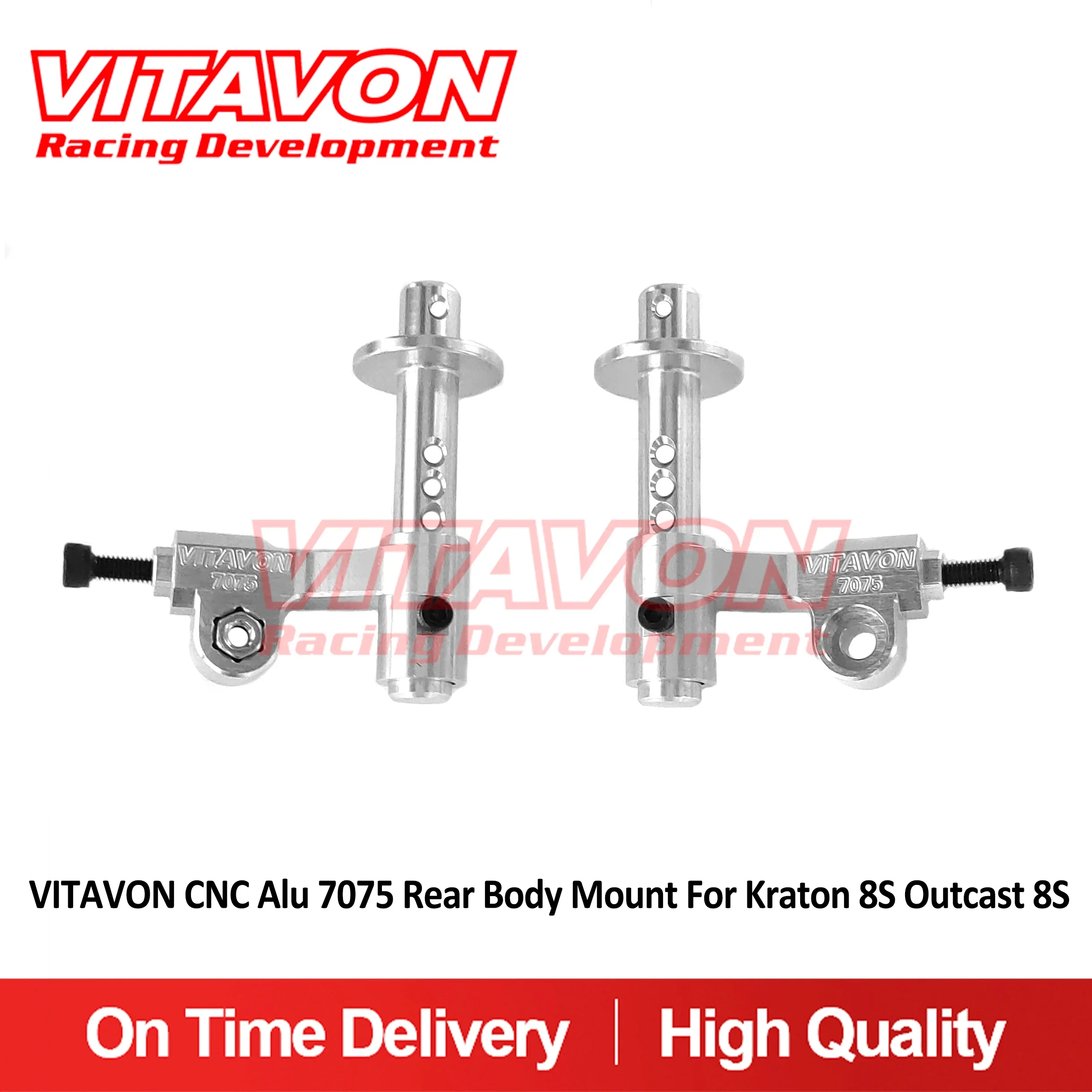 VITAVON CNC Alu 7075 крепление заднего корпуса для Kraton 8S Outcast