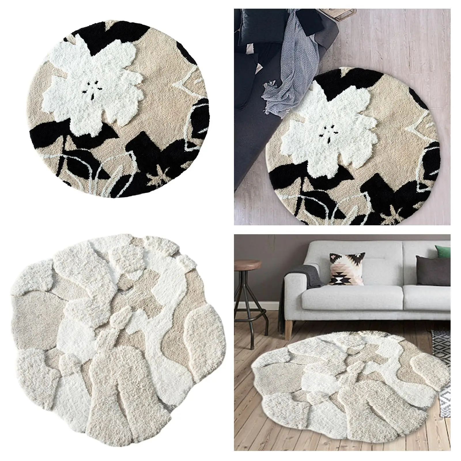 Ковер для фотосъемки винтажный мягкий напольный мат столовой офиса гостиной