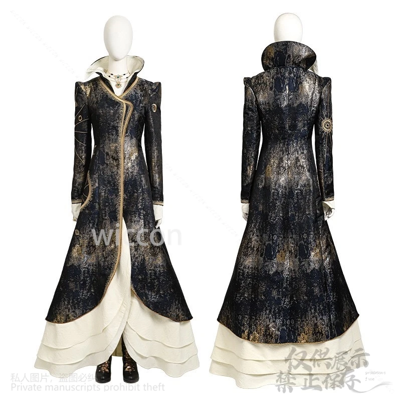 Wicked аниме фильм косплей Мадам Моррибл костюм изысканная вышивка королева платье