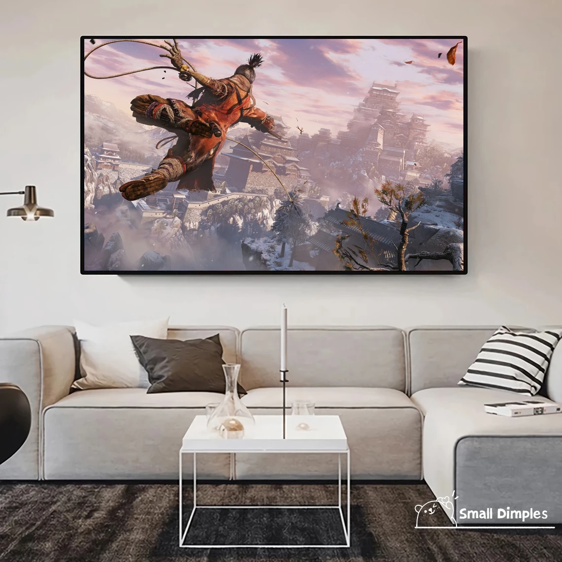 Sekiro Shadows Die Twice Game Poster Canvas Art Print Home Decoration Wall Painting ( No Frame )