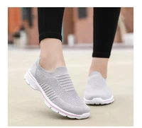 fashion sneakers women shoes mesh breath casual shoes womens flats loafers comfort walking sneaker plus size 42 zapatos mujer
