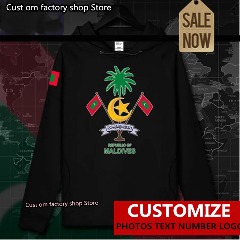 

Maldives MDV Maldivian Maldivians MV mens hoodie pullovers hoodies top men Sportswear sweatshirt streetwear clothes tracksuit