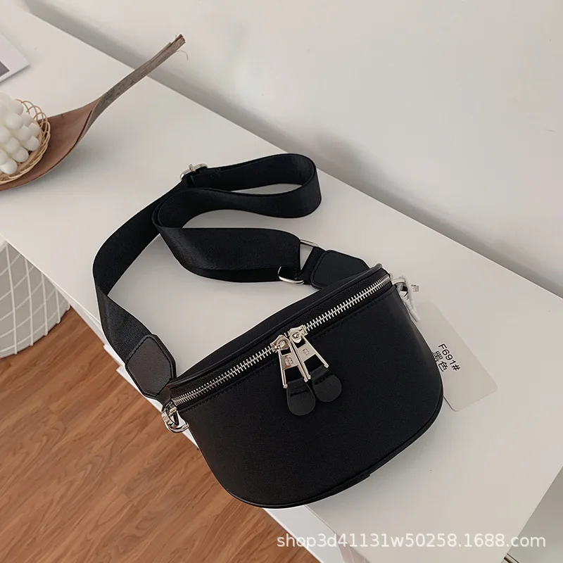 Нагрудная сумка из ткани Оксфорд поясная маленькая через плечо