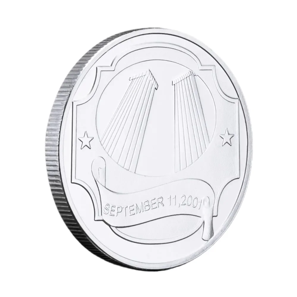 

Памятная серебрянная монета 9/11