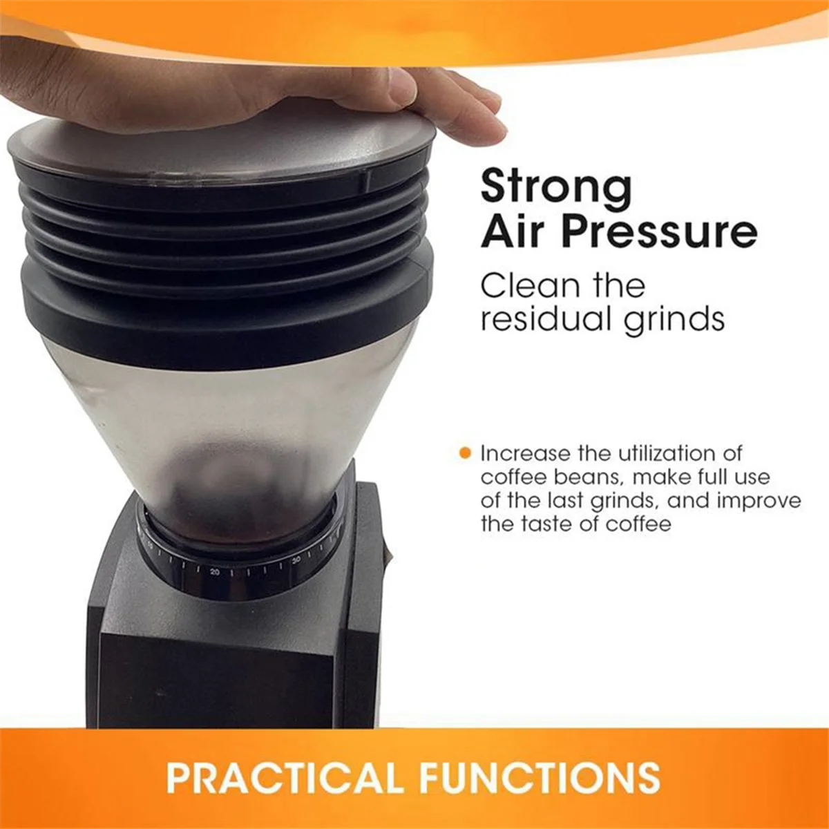 Мельфовальная машина для кофейных зерен Hoppers с одной дозой Baratza многоразовые