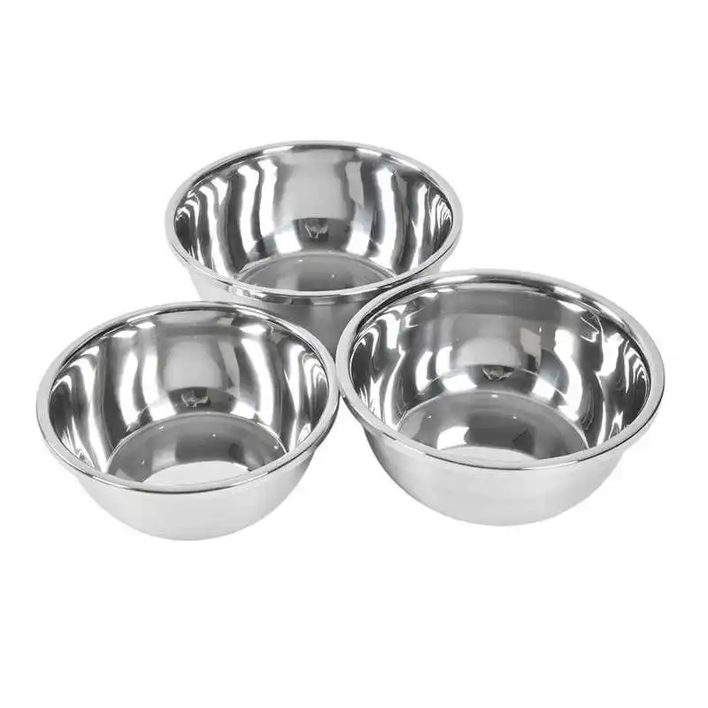 

Soup Bowl Mixing Bowl Stainless Steel for Cooking for Restaurant