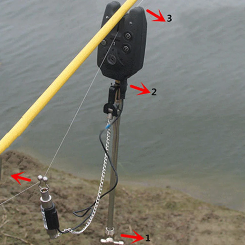 Carp Fishing Alarm Fish Bite Detectors Carp Fishing Reservoir Fishing Tackle For Reservoir Fishing, Coastal Fishing, Sea Rod enlarge