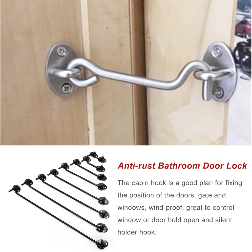 

Window Eye Latch Accessories Cabinet Hook Multi-functional Catch Holder