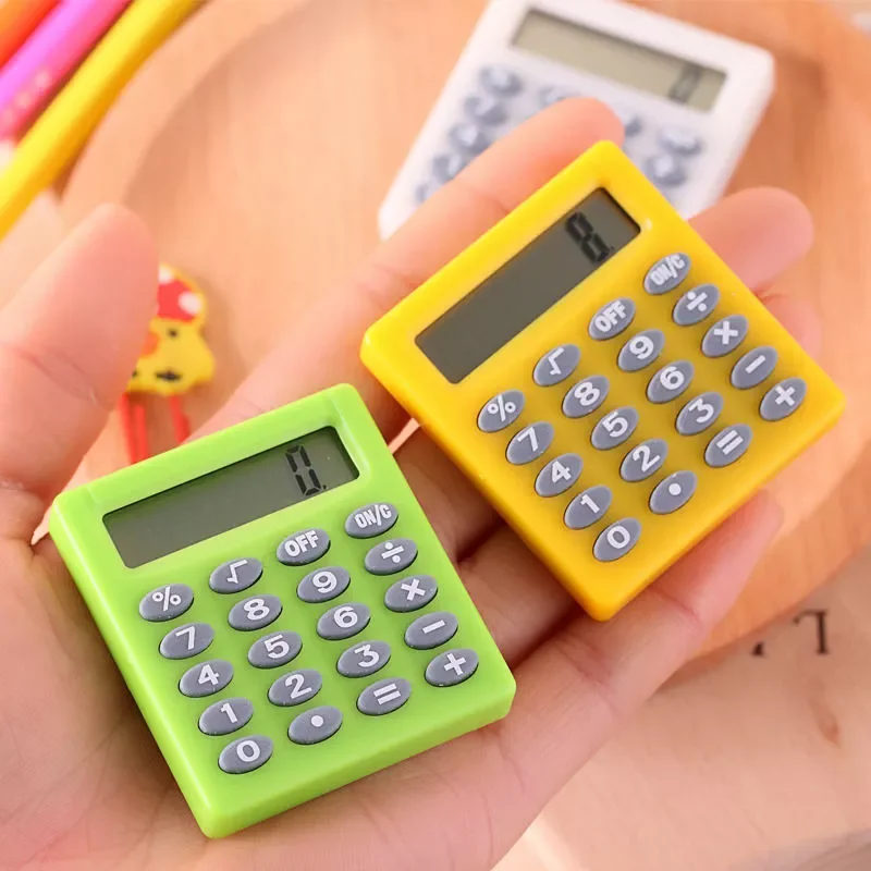 

For Students New Mini Color Multi-function Calculator Small Square Calculator