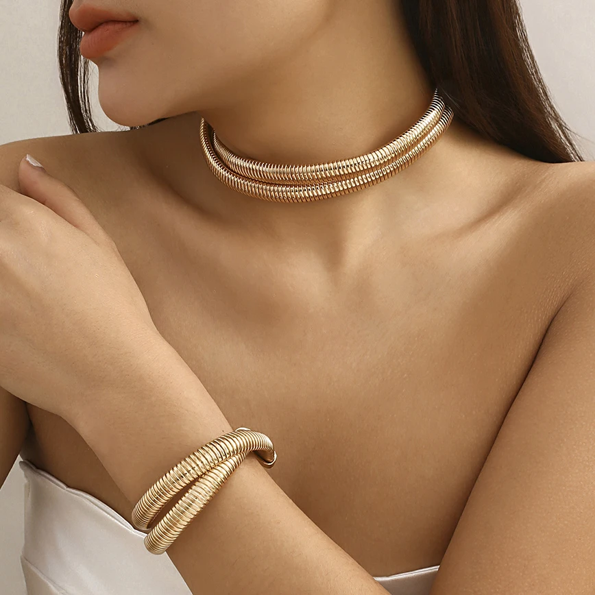 Комплект украшений в стиле панк