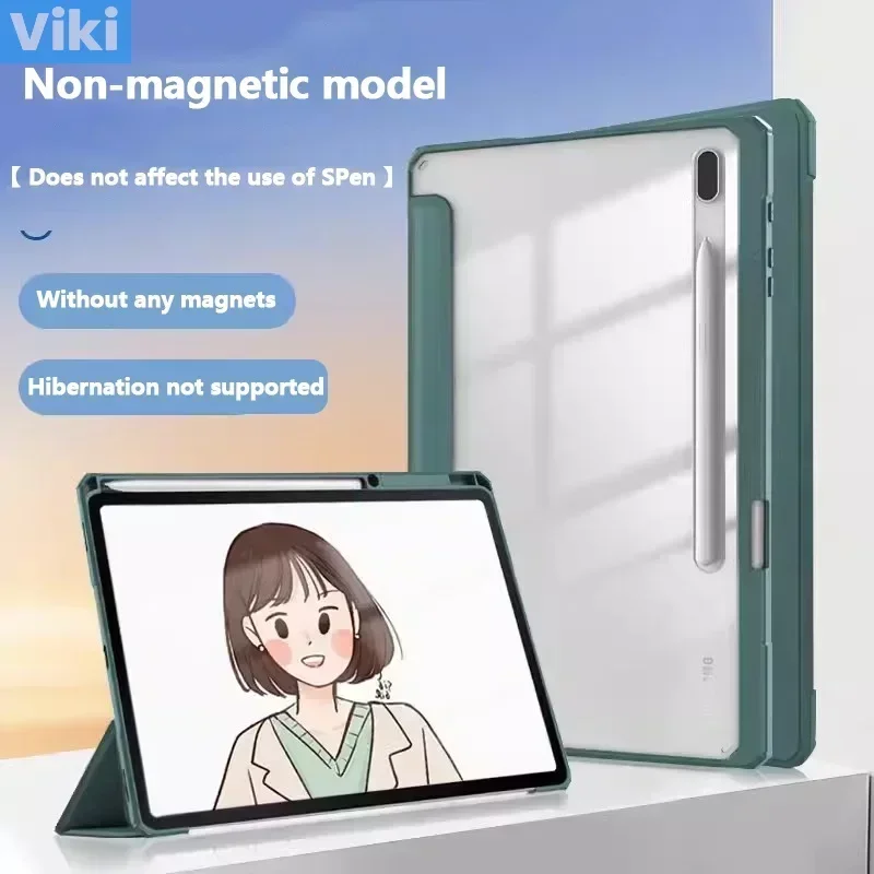 Акриловая прозрачная задняя крышка для Samsung Galaxy Tab S9 FE 10 9 &quotSM-X510 2023 тонкий