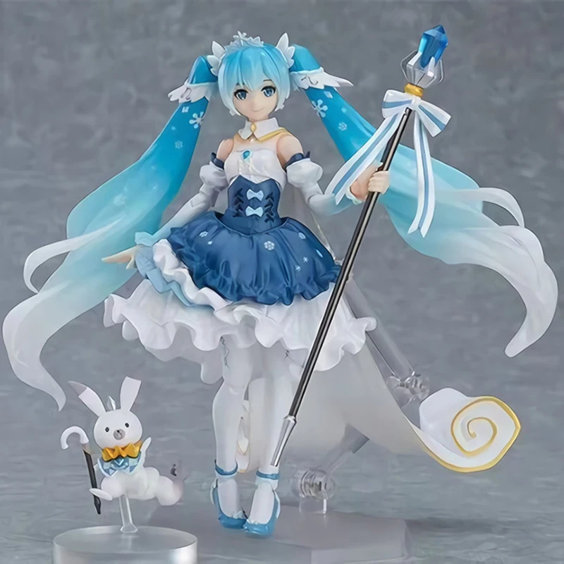 Фигурка героя аниме Snow Hatsune виртуальный певец Miku модель игрушки куклы