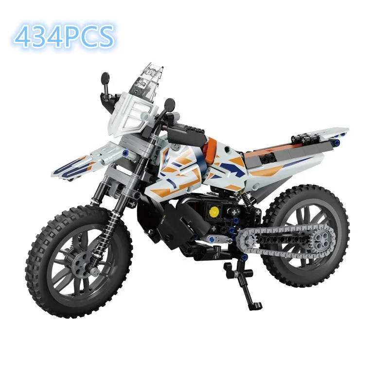 

Car Model Motorcycle Building Block Racing Super City Off-Road MOC Kit High Tech Boy Education Adult Children Toy Gift
