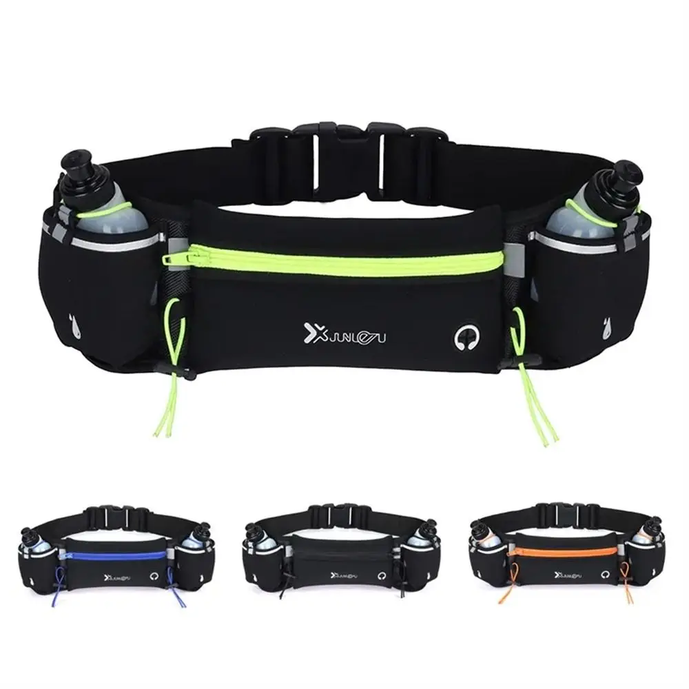 

Men Running Waist Bags Belt Pouch Trail with Water Bottle Sports Fanny Phone Pack Women Sports Pack Bags Outdoor Riding Fitness