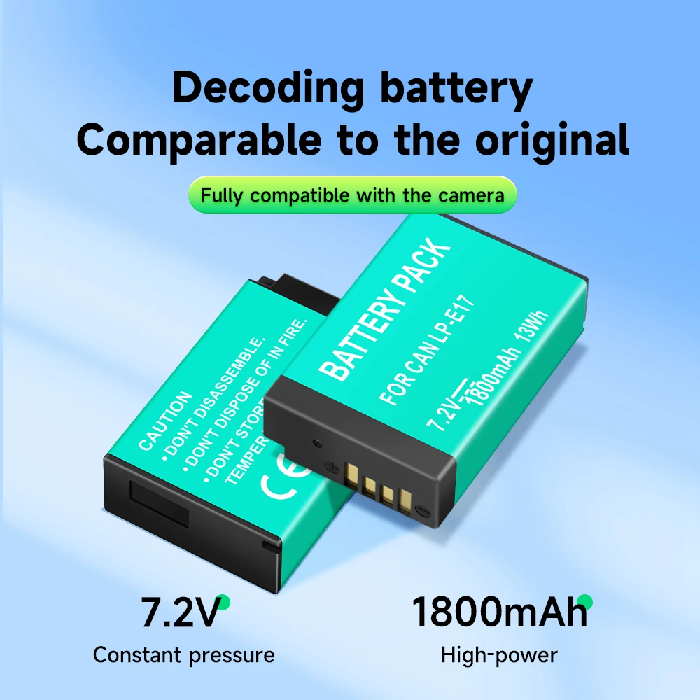 LP-E6 LP-E8 LP-E10 LP-E12 LP-E17 E6 E17 аккумулятор+LCD зарядное устройство чехол для Canon EOS 6D 7D 5D R5 R6